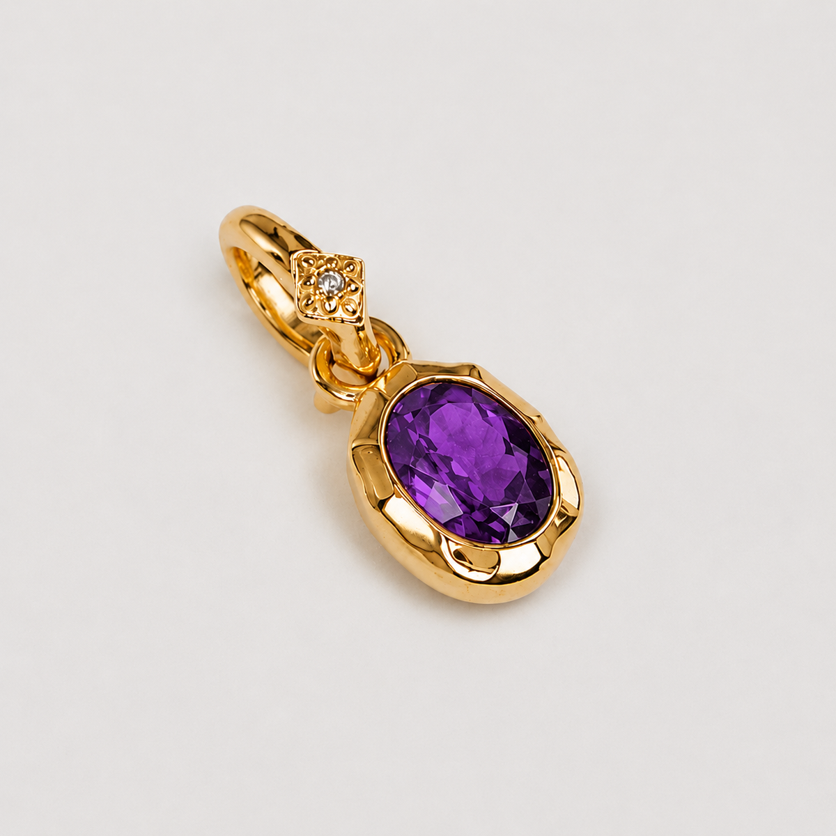Elegant Stone Pendant Necklace for Women – Stainless Steel Minimalist Jewelry, Gold Necklace with Colorful Stone Pendant, Gift for Her